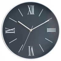 Часы настенные Clock Dark Blue 30,6x30,6_79787