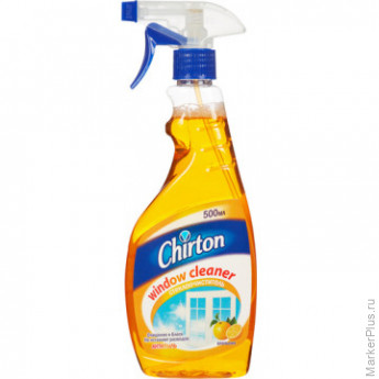 Средство для стекол CHIRTON и для др.поверхностей с курком 500мл