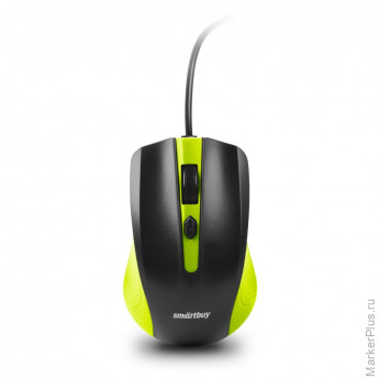 Мышь компьютерная Smartbuy ONE 352 проводная зелено-черная (SBM-352-GK)/100 Мышь компьютерная Smartbuy ONE 352 проводная зелено-черная (SBM-352-GK)/100