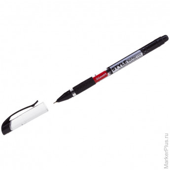 Ручка шариковая Luxor "Style" черная, 0,7мм, грип