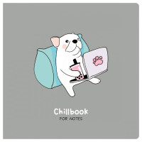 Записная книжка 170*170мм 40л. MESHU 'Chillbook', soft-touch ламинация, выборочный УФ-лак