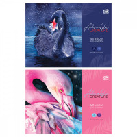 Альбом для акварели, 20л., А4, на склейке ArtSpace "Яркие создания", 180г/м2, ассорти