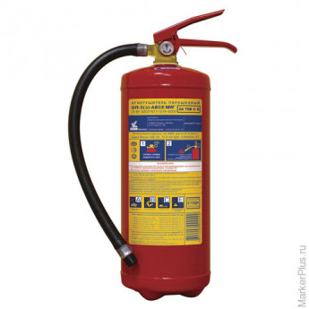 Огнетушитель порошковый ОП-5, АВСЕ (твердые, жидкие, газообразные вещества, элементы установки), МИГ