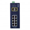 Коммутатор Planet IP30 Industrial 8-Port 10/100/1000T + 2xSFP (IGS-1020TF)