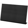Табличка меловая настольная А4 (21x29,7 см), L-образная, горизонтальная, ПВХ, ЧЕРНАЯ, BRAUBERG, 291291 Табличка меловая настольная А4 (21x29,7 см), L-образная, горизонтальная, ПВХ, ЧЕРНАЯ, BRAUBERG, 291291