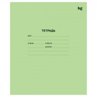 Тетрадь 12л., клетка BG