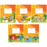 Тетрадь 12л., косая линия Мульти-Пульти "Приключения Енота", 20 шт/в уп Тетрадь 12л., косая линия Мульти-Пульти "Приключения Енота", 20 шт/в уп