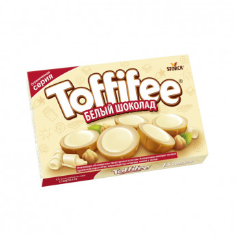Конфеты Toffifee Белый шоколад, 125г