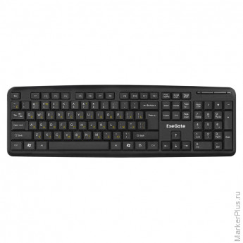 Клавиатура ExeGate LY-331 черный USB Color box