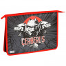Папка для тетрадей 2 отделения А4 ArtSpace "Cerberus", пластик, на молнии Папка для тетрадей 2 отделения А4 ArtSpace "Cerberus", пластик, на молнии