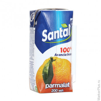 Сок SANTAL (Сантал), апельсиновый, 0,2 л, для детского питания, тетра-пак, 547788