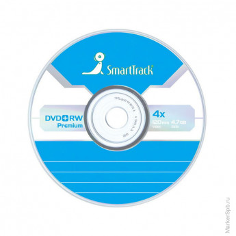 Диск DVD+RW 4.7Gb Smart Track 4x Slim