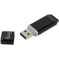 Память Smart Buy "Quartz" 64GB, USB 2.0 Flash Drive, черный