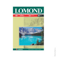 Бумага А4 для стр. принтеров Lomond, 130г/м2 (50л) гл.одн.