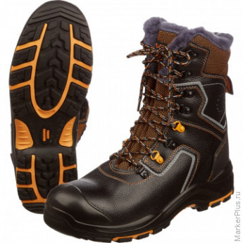 Ботинки с высоким берцем PERFECT PROTECTION ПУ/НР с ПП+НМ+АС р.40 (111735)