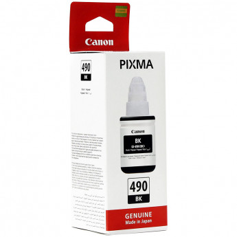Картридж оригинальный Canon GI-490BK Black черный для PIXMA G1400/2400/3400 (6000стр)