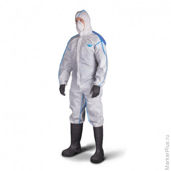 Комбинезон одноразовый защит с кап MicroMAX NS CoolSuit бел р-р М (EMNC428)