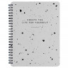 Тетрадь общая А5 96л.клетка,спир,Be Smart,Terrazzo,N3678