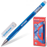 Ручка гелевая ERICH KRAUSE "G-TONE", корпус синий, 0,5мм, синяя, 17809