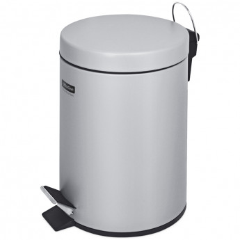 Ведро-контейнер для мусора (урна) OfficeClean Professional, 12л., серое, матовое