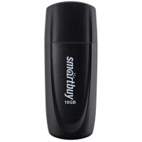 Память Smart Buy 'Scout' 16GB, USB 2.0 Flash Drive, черный