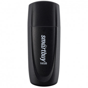 Память Smart Buy 'Scout' 16GB, USB 2.0 Flash Drive, черный