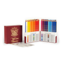 Карандаши цветные художественные Koh-I-Noor 'Polycolor Retro 3827', 72цв., заточен., пенал-премиум