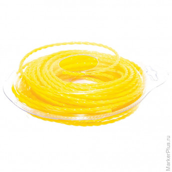 Леска для триммера HUTER TS3012, ВИТОЙ КВАДРАТ, 3 мм, 12 м, 71/2/3 Леска для триммера HUTER TS3012, ВИТОЙ КВАДРАТ, 3 мм, 12 м, 71/2/3