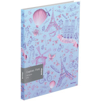 Папка с пружинным скоросшивателем Berlingo "Capitals. Paris", 17мм, 600мкм, с внутр. карманом, с рисунком