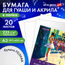 Бумага для гуаши и акрила А3 20 л., 235 г/м2, 297х420 мм, в папке, BRAUBERG ART CLASSIC, "Балет", 117735 Бумага для гуаши и акрила А3 20 л., 235 г/м2, 297х420 мм, в папке, BRAUBERG ART CLASSIC, "Балет", 117735