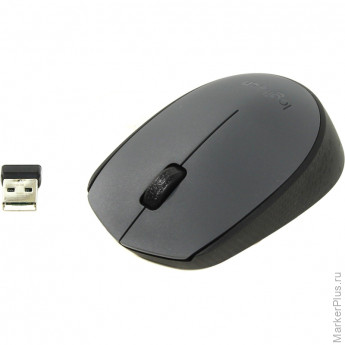 Мышь компьютерная Logitech беспроводная M170, Gray [910-004646 Мышь компьютерная Logitech беспроводная M170, Gray [910-004646