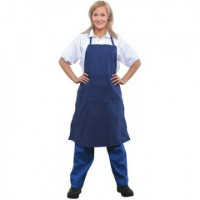 Фартук диагональ темно-синий