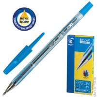 Ручка шариковая масляная PILOT "BP-S", СИНЯЯ, корпус тонированный синий, узел 0,7 мм, линия письма 0,21 мм, BP-S-F