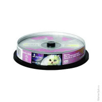 Диск DVD+RW 4.7Gb Smart Track 4x Cake Box (10шт), комплект 10 шт