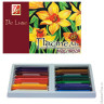 Пастель масляная художественная ЛУЧ "Люкс", 18 цветов, трехгранное сечение, 25С1550-08