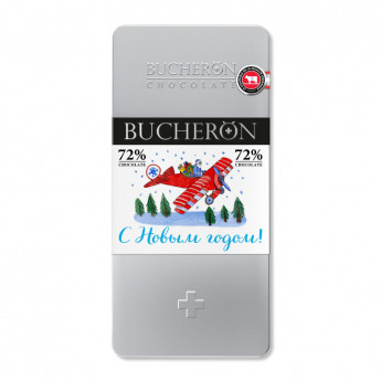 Шоколад BUCHERON горький, ж/б, 100г