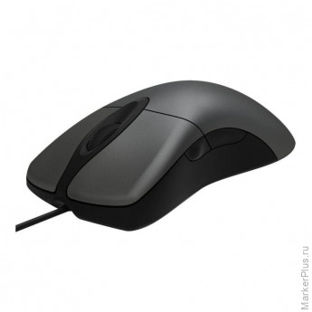 Мышь компьютерная Microsoft Classic IntelliMouse, серый/черный, USB