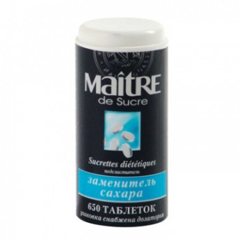 Сахарозаменитель Maitre de Sucre 650 шт/уп., комплект 650 шт
