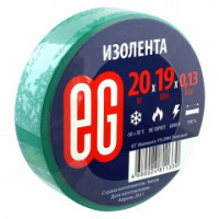 Изолента EG 19мм 20м Зеленый