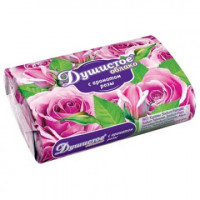 Мыло туалетное Душистое облако с ароматом розы 90г