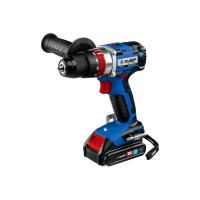 Дрель-шуруповерт аккум. бесщеточная ударная ЗУБР DBS-201-22, 20 В, 2 АКБ