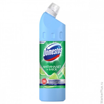 Чистящее средство универсальное Domestos "Антиналет+блеск. Освежающий цитрус", гель, без хлора, 750мл