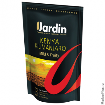 Кофе растворимый JARDIN 'Kenya Kilimanjaro' ('Кения Килиманджаро'), сублимированный, 150 г, мягкая у