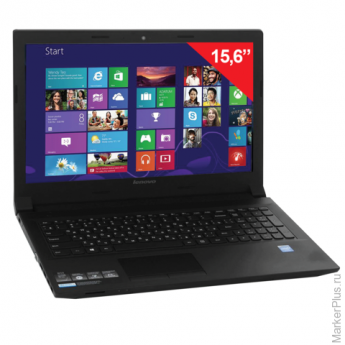 Ноутбук LENOVO B50-30 15,6", Intel Celeron N2940, 2,25ГГц/4Гб/500Гб/DVD-RW/W8.1,чер 59-443403