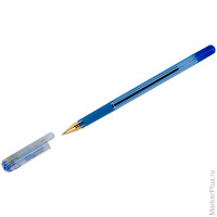 Ручка шариковая MunHwa "MC Gold" синяя, 0,7мм, грип, штрих-код 12 шт/в уп