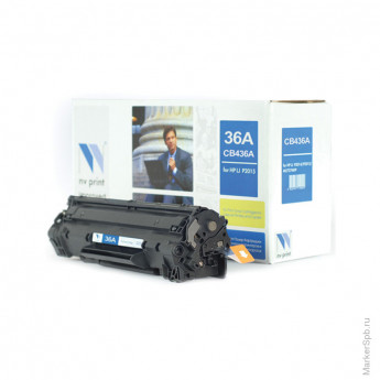 Картридж совместимый NV Print CB436A (№36A) черный для HP LJ P1505/M1120/M1522 (2K)