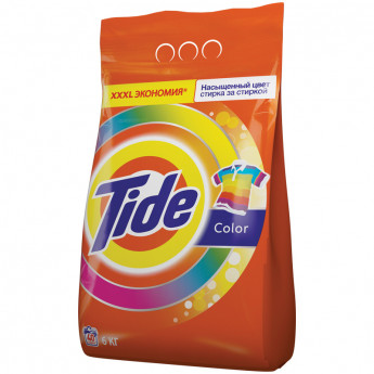 Стиральный порошок для машинной стирки Tide 'Color', 6кг