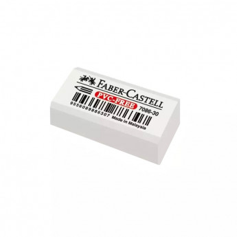 Ластик Faber-Castell 'PVC-free', прямоугольный, 41*18*11мм, 30 шт/в уп