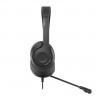 Гарнитура A4Tech Fstyler (FH100U (STONE BLACK)) черный 2м накладные USB