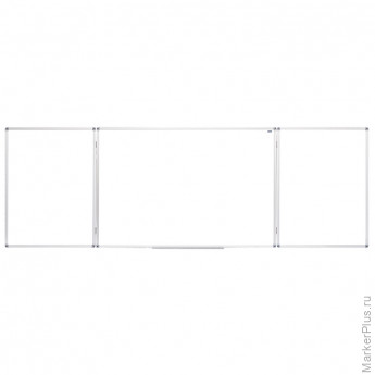 Доска магнитно-маркерная OfficeSpace, 300*100/100*75*2, алюминиевая рамка